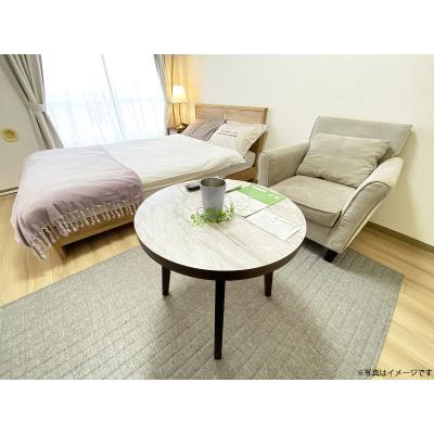 ユニオンマンスリー河辺１　205　1R・セミダブル☆快適なソファ付き♪■物件近くにスーパー「ビッグ・エー」ありの物件写真4