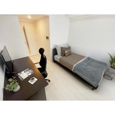 【🌿快適シーズン引越し応援キャンペーン🏡🌈】【禁煙🚭/テレワークに最適🌟無料高速Wi-Fi使い放題🎧】マイナビSTAY今池駅前　201の物件写真2
