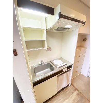 ユニオンマンスリーかしわ台駅前１　403　1R・シングル☆デスクとチェアのあるお部屋♪うれしいたっぷり収納♪■相鉄本線「かしわ台駅」徒歩2分の物件写真2