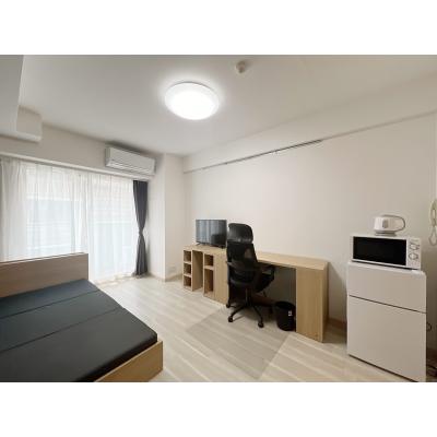【🌿快適シーズン引越し応援キャンペーン🏡🌈】【禁煙🚭/テレワークに最適🌟無料高速Wi-Fi使い放題🎧】マイナビSTAYモダンアパートメント芝公園　702の物件写真3