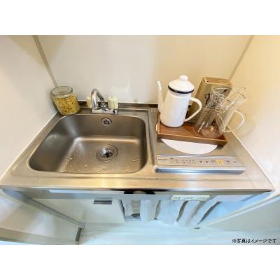 ●2026年8月4日から入居可●ユニオンマンスリー相模原ソレアード１　602　1K・セミダブル☆オートロック完備♪デスク・チェアのあるお部屋の物件写真3