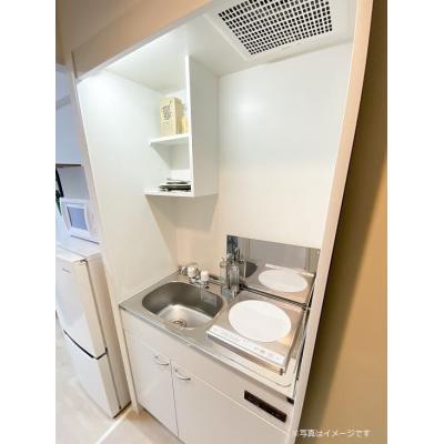 ユニオンマンスリー仙川ソアヴィータ１　204　1R・セミダブル☆【禁煙ルーム】人気の角部屋♪デスク・チェア完備の物件写真4