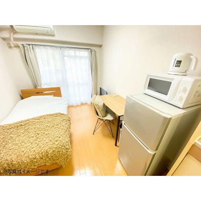 ユニオンマンスリー新百合ヶ丘３　401　1R・シングル☆人気の角部屋♪デスク・チェア完備＆室内洗濯機など生活家電のあるお部屋の物件写真3