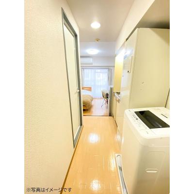 ユニオンマンスリー新百合ヶ丘３　401　1R・シングル☆人気の角部屋♪デスク・チェア完備＆室内洗濯機など生活家電のあるお部屋の物件写真6