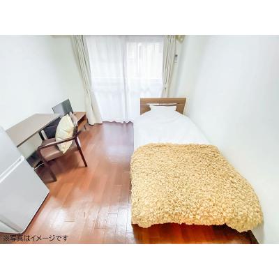 ユニオンマンスリー西横浜４　206　1R・シングル☆テレワークや勉強におすすめデスク・チェア完備♪洗濯機や電子レンジなど生活家電のあるお部屋の物件写真1