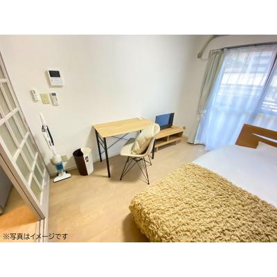 ユニオンマンスリー神奈川新町２　413　1K・シングル☆オートロック完備♪角部屋＆デスク・チェアのあるお部屋の物件写真2