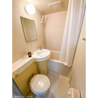 ユニオンマンスリー南多摩レジデンス１　301　1R・シングル☆【禁煙ルーム】◆インターネット固定回線（有線・Wi-Fi）無料の部屋◆人気の角部屋♪の物件写真4