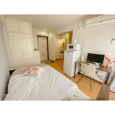 ユニオンマンスリー南多摩レジデンス１　401　1R・シングル☆【禁煙ルーム】◆インターネット固定回線（有線・Wi-Fi）無料の部屋◆オートロック完備の物件写真2