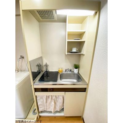 ユニオンマンスリー南多摩レジデンス１　414　1R・シングル☆【禁煙ルーム】◆インターネット固定回線（有線・Wi-Fi）無料の部屋◆オートロック完備の物件写真3