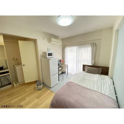 ●2026年4月25日から入居可●ユニオンマンスリー南多摩レジデンス１　506　1R・シングル☆【禁煙ルーム】◆インターネット固定回線（有線・Wi-Fi）無料の部屋◆オートロック完備の物件写真1