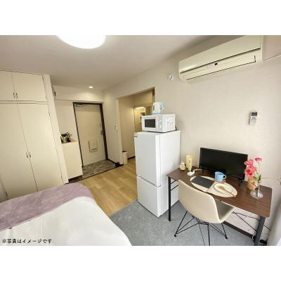 ●2026年4月25日から入居可●ユニオンマンスリー南多摩レジデンス１　506　1R・シングル☆【禁煙ルーム】◆インターネット固定回線（有線・Wi-Fi）無料の部屋◆オートロック完備の物件写真2