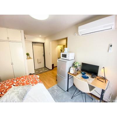 ユニオンマンスリー南多摩レジデンス１　509　1R・シングル☆【禁煙ルーム】◆インターネット固定回線（有線・Wi-Fi）無料の部屋◆オートロック完備の物件写真2