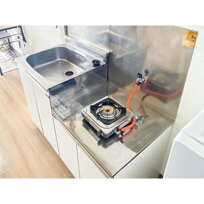 ユニオンマンスリー砂川七番クレール１　201　1R・セミダブル☆人気の角部屋♪生活家電完備＆デスク・チェアのあるお部屋の物件写真3