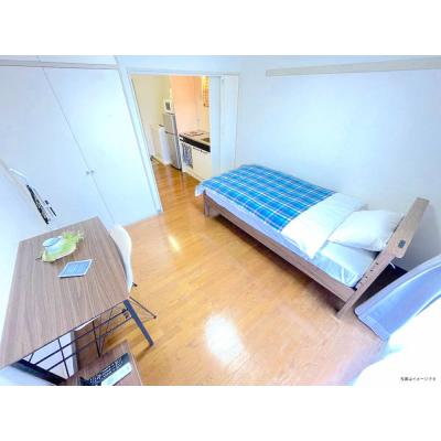 ユニオンマンスリー鶴川３　313　1R・シングル☆室内洗濯機や電子レンジなど生活家電完備！デスク・チェアのあるお部屋の物件写真2