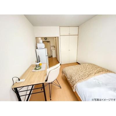 ●2026年4月23日から入居可●ユニオンマンスリー矢野口５　401　1R・セミダブル☆人気の角部屋＆デスク・チェア完備♪冷蔵庫や電子レンジなど生活家電のあるお部屋の物件写真2