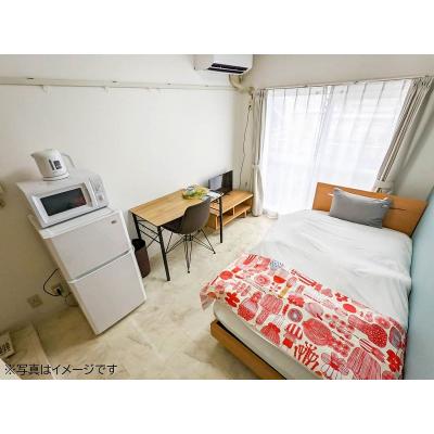 ユニオンマンスリー朝霞４　403　1R・シングル☆◆インターネット固定回線（有線・Wi-Fi）無料の部屋◆東武東上線から徒歩＆和光市駅へ1駅/人気の角部屋♪の物件写真1