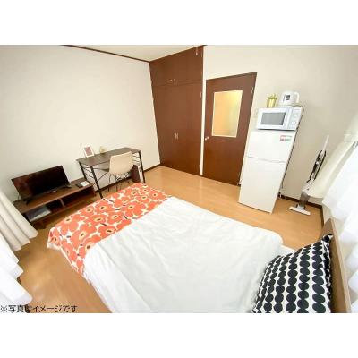 ユニオンマンスリー中浦和４　203　1K・シングル☆人気の角部屋＆2面採光で明るいお部屋♪デスク・チェア＆室内洗濯機など生活家電完備の物件写真2