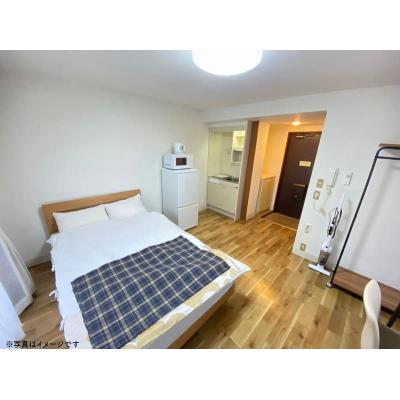 ●2026年4月4日から入居可●ユニオンマンスリー新八柱１　203　1R・セミダブル☆人気の角部屋♪デスク・チェア完備＆洗濯機や冷蔵庫など生活家電のあるお部屋の物件写真2