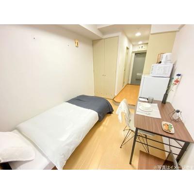 ●2026年2月10日から入居可●ユニオンマンスリー新百合ヶ丘３　111　1R・シングル☆デスク・チェア＆室内洗濯機や冷蔵庫など生活家電のあるお部屋の物件写真2