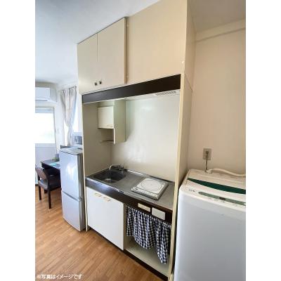 ユニオンマンスリー坂戸駅前１　302　1R・シングル☆セキュリティ面も安心のモニター付きインターホン完備！の物件写真2