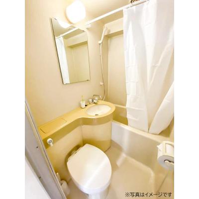 ユニオンマンスリー仙川ソアヴィータ１　402　1R・シングル☆【禁煙ルーム】ソファ・テーブル完備＆洗濯機や冷蔵庫など生活家電のあるお部屋の物件写真4