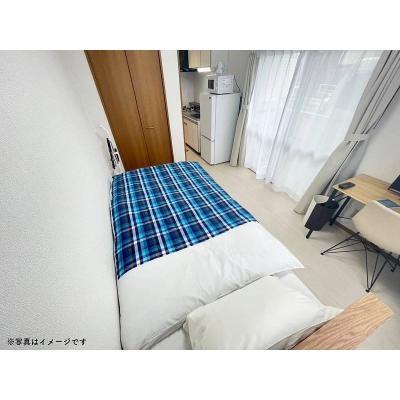 ユニオンマンスリー西国分寺３　101　1R・シングル☆角部屋♪モニター付きインターフォン＆室内洗濯機完備！デスク・チェアのあるお部屋の物件写真2