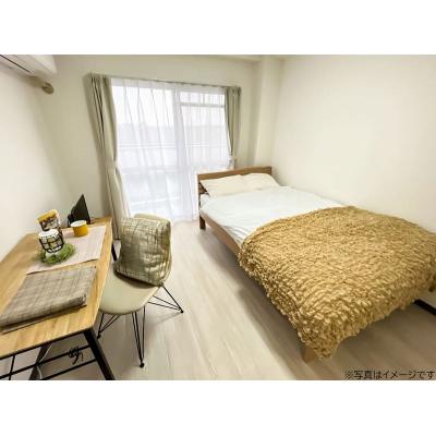 ユニオンマンスリー新京成鎌ヶ谷１　302　1K・セミダブル☆デスク・チェア完備♪モニター付きインターフォン完備！の物件写真1