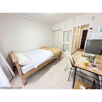 ユニオンマンスリー新京成鎌ヶ谷１　302　1K・セミダブル☆デスク・チェア完備♪モニター付きインターフォン完備！の物件写真2