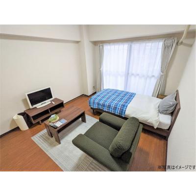 ユニオンマンスリー本厚木２　410　1R・シングル☆【禁煙ルーム】家具家電付きのお部屋/小田急小田原線利用で新宿まで乗換なしの物件写真2
