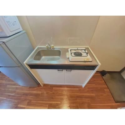 ●2026年4月18日から入居可●ユニオンマンスリー谷塚１　202　1R・シングル☆人気のバストイレ別♪女性も安心の室内洗濯機＆モニター付きインターフォン完備♪の物件写真3