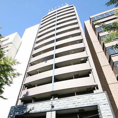 AP谷町四丁目4【谷町四丁目駅徒歩分！鉄筋コンクリート造りの地上15階建てマンション★バス・トイレ別★セミダブルベッド】の外観画像