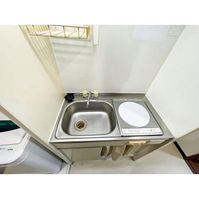 ユニオンマンスリー相模大野２　101　1K・セミダブル☆◆インターネット固定回線（有線・Wi-Fi）無料の部屋◆角部屋＆インターホン完備！の物件写真3