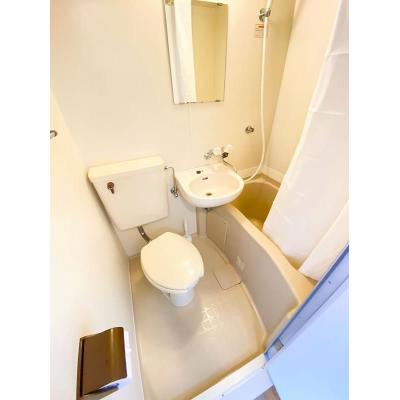 ユニオンマンスリー百合ヶ丘３　504　1R・セミダブル☆【禁煙ルーム】たっぷり収納2ドア冷蔵庫や電子レンジなど生活家電完備！の物件写真4