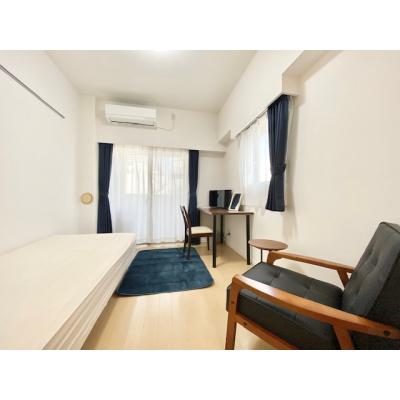 ★最短5月8日から入居可能★　室内動画有り・G-style.BBwf東京　虎ノ門1C（禁煙）【嬉しいインターネット料金込み♪食器類や調理器具等の生活備品も日額料金に含んでいます♪】の物件写真1