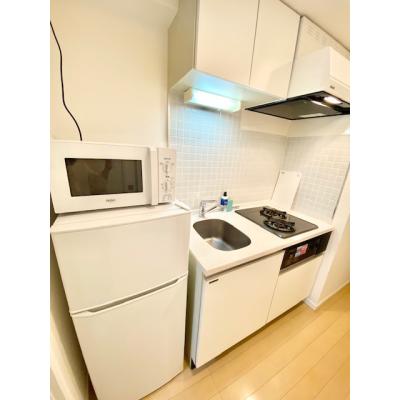 ★最短5月8日から入居可能★　室内動画有り・G-style.BBwf東京　虎ノ門1C（禁煙）【嬉しいインターネット料金込み♪食器類や調理器具等の生活備品も日額料金に含んでいます♪】の物件写真3