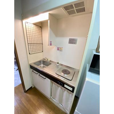 ユニオンマンスリー京王堀之内サンリット１　203　1K・セミダブル☆■1棟複数室ありで法人もまとめて入居可♪女性も安心の室内洗濯機♪無料の駐輪場もあり♪■京王相模原線の物件写真5