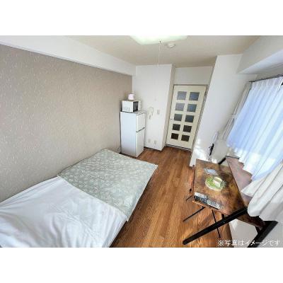 ユニオンマンスリー春日部１　803　1K・セミダブル☆【禁煙ルーム】人気の角部屋＆バストイレ別＆デスク・チェアや室内洗濯機などの生活家電があるお部屋/東武伊勢崎線「の物件写真2