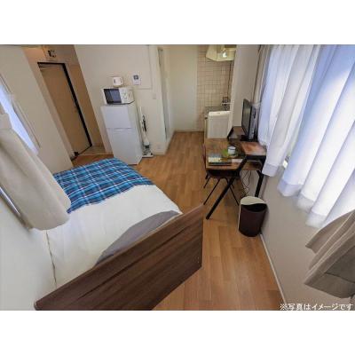 ●2026年5月4日から入居可●ユニオンマンスリー矢向１　101　1R・シングル☆人気の角部屋＆デスク・チェア＆洗濯機など生活家電のあるお部屋/JR南武線沿線、川崎駅や武蔵小杉駅へ乗換なしの物件写真3