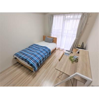 ユニオンマンスリー宮崎台１　303　1R・シングル☆デスク＆チェアなど家具付きのお部屋。セキュリティ面も安心のモニター付きインターホン有。東急田園都市線で渋谷や二子の物件写真3