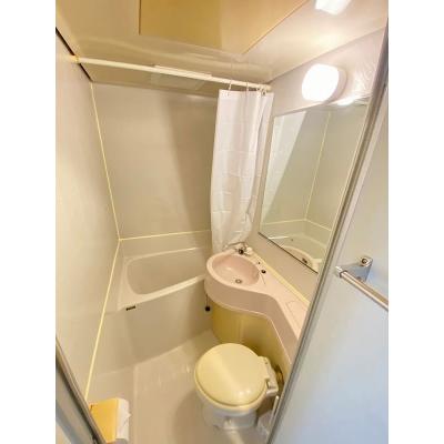 ユニオンマンスリー行徳２　205　1K・セミシングル☆デスク・チェア完備＆２ドア冷蔵庫や室内洗濯機など生活家電のあるお部屋/東京メトロ東西線沿線、浦安駅や早稲田駅への物件写真6