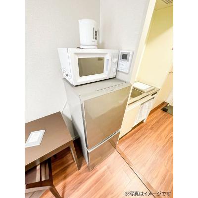 ユニオンマンスリー久米川１　403　1R・シングル☆デスク・チェア完備♪モニター付きインターフォン＆洗濯機や冷蔵庫など生活家電のあるお部屋/西武新宿線沿線/所沢駅や高田馬場駅までダイレクトアクセスの物件写真5