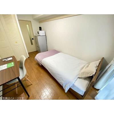 ユニオンマンスリー与野１　208　1K・シングル☆安心の建物オートロック＆モニター付きインターフォン＆室内洗濯機完備♪デスク・チェアのあるお部屋/さいたま新都心駅への物件写真2