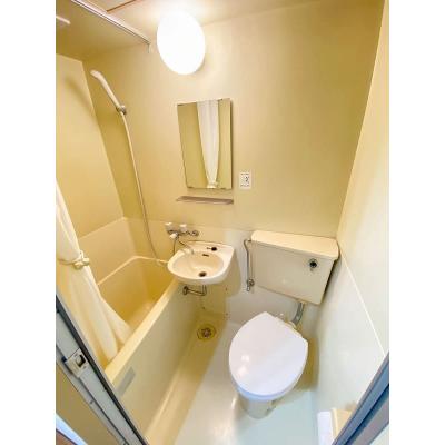 ユニオンマンスリー与野１　208　1K・シングル☆安心の建物オートロック＆モニター付きインターフォン＆室内洗濯機完備♪デスク・チェアのあるお部屋/さいたま新都心駅への物件写真4