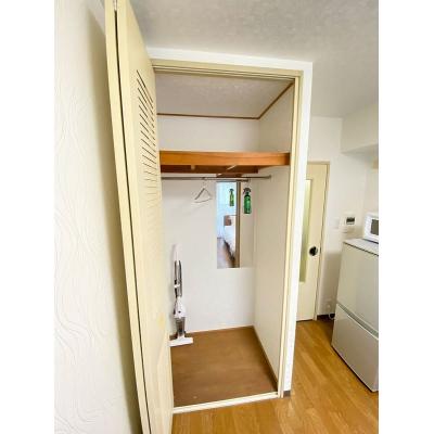 ユニオンマンスリー与野１　208　1K・シングル☆安心の建物オートロック＆モニター付きインターフォン＆室内洗濯機完備♪デスク・チェアのあるお部屋/さいたま新都心駅への物件写真6