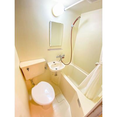 ユニオンマンスリー与野１　211　1K・シングル☆デスク・チェアのあるお部屋♪建物オートロック＆モニター付きインターフォン＆室内洗濯機完備/さいたま新都心駅へ1駅＆浦の物件写真4