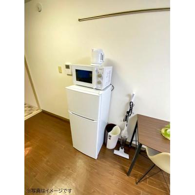 ユニオンマンスリー南柏２　303　1R・シングル☆女性も安心のモニター付きインターホン完備！デスク・チェアや洗濯機や冷蔵庫など生活家電のあるお部屋。JR常磐線沿線。物の物件写真5