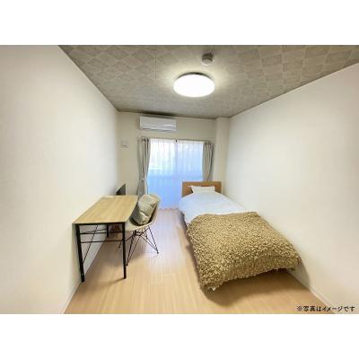 ユニオンマンスリー永山３　207　1R・シングル☆デスク＆チェア完備♪２ドア冷蔵庫や電子レンジなど生活家電のあるお部屋/京王線と小田急線の２路線利用可能/新百合ヶ丘の物件写真1