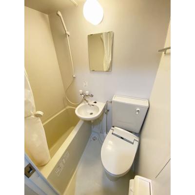 ユニオンマンスリー千歳船橋２　206　1R・シングル☆人気の角部屋物件！人気の角部屋物件！デスク・チェア＆生活家電のあるお部屋の物件写真3