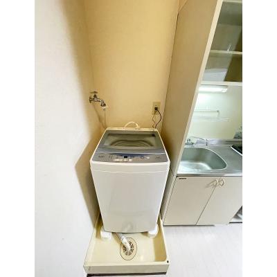 ユニオンマンスリー坂戸駅前１　103　1R・シングル☆デスク・チェア完備♪安心のモニター付きインターフォン＆室内洗濯機があるお部屋/朝霞台駅や池袋駅へ乗換なし/コンビの物件写真5