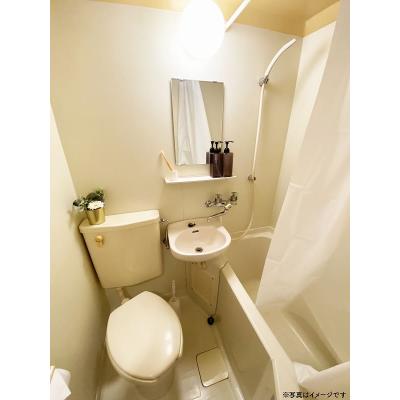 ユニオンマンスリー相模原ソレアード１　505　1K・シングル☆人気の角部屋♪デスク・チェアのあるお部屋/安心の建物オートロック＆モニター付きインターフォン＆室内洗濯機の物件写真3